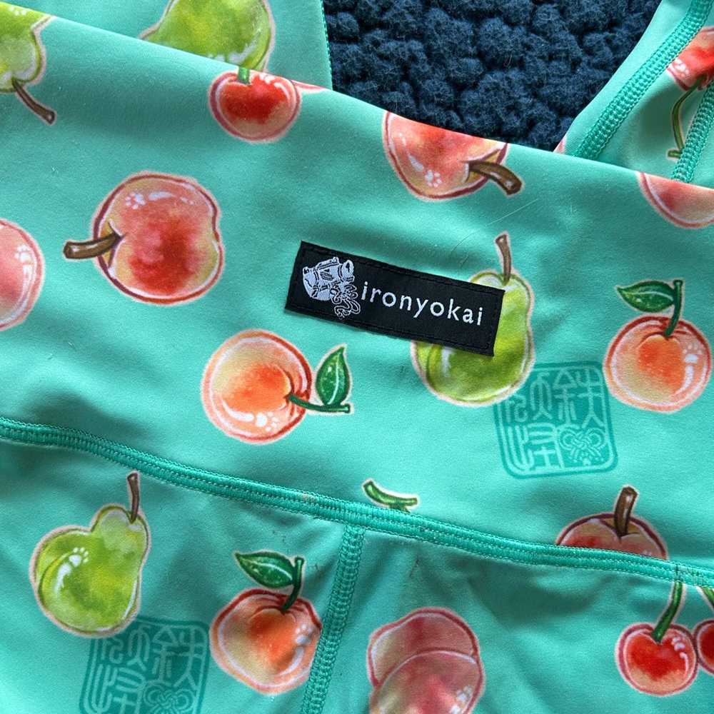 Ironyokai Fruit Print Leggings